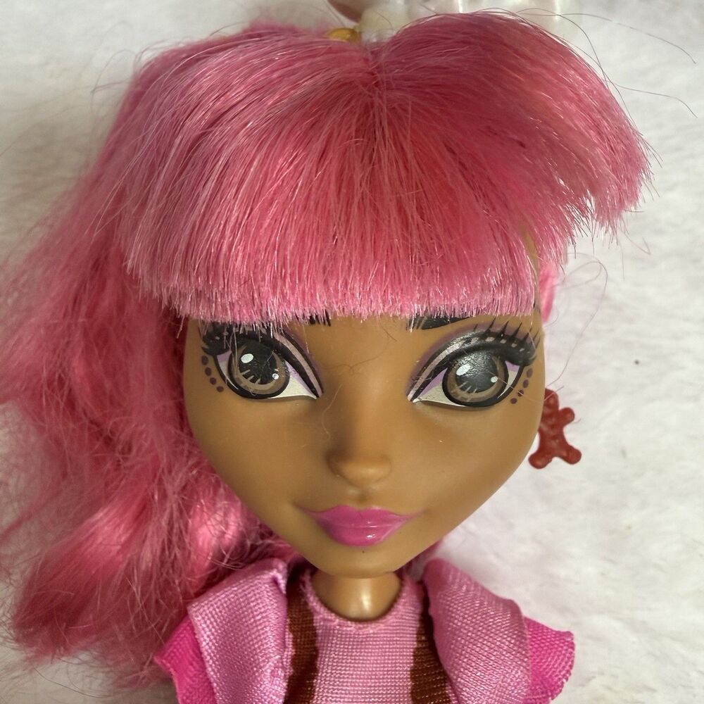 Ever After High Ginger Breadhouse Doll Sugar Coated Pink Dress High Boots 2014